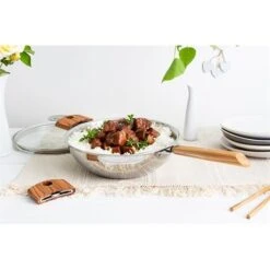 Poignée Amovible Casteline En Bois De Hêtre -Magasin D'Articles De Cuisine 01925 2 2 Poignee amovible Casteline en bois de hetre Cristel