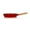Poêle Ector Induction Aluminium Revêtu Manche En Bois 28 Cm Rouge -Magasin D'Articles De Cuisine 108014 0 2 Poele Ector induction aluminium revetu manche en bois 28 cm rouge Ogo