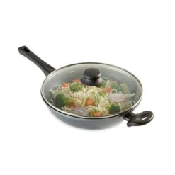 Wok Et Couvercle Revêtement Dur Comme La Pierre 28 Cm 7 Wok Et Couvercle Revêtement Dur Comme La Pierre 28 Cm -Magasin D'Articles De Cuisine 10833 2 2 Wok et couvercle revetement Dur comme la pierre 28 cm Mathon