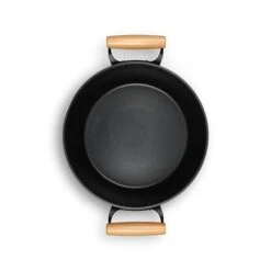 LIVOO Faitout Wood Line Blanc 24 Cm -Magasin D'Articles De Cuisine 116000 1 1 Faitout wood line blanc 24 cm Livoo