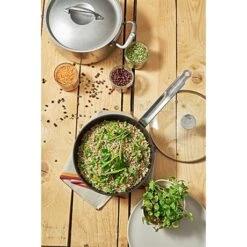 De Buyer Sauteuse 24 Cm Choc Intense -Magasin D'Articles De Cuisine 132000 3 1 Sauteuse 24 cm Choc intense De Buyer