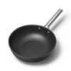 Smeg Wok Aluminium Antiadhésif 30 Cm Noir Mat 2 Smeg Wok Aluminium Antiadhésif 30 Cm Noir Mat -Magasin D'Articles De Cuisine 133005 0 4 Wok aluminium antiadhesif 30 cm noir mat Smeg