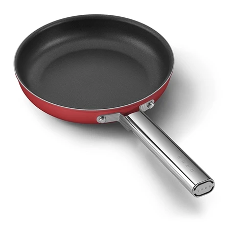 Smeg Lot De 3 Poêles Aluminium Antiadhésives Rouges 6 Smeg Lot De 3 Poêles Aluminium Antiadhésives Rouges – Image 4