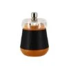 Moulin à Poivre En Bois Effet Cuir Noir -Magasin D'Articles De Cuisine 200029 0 1 Moulin a poivre en bois effet cuir noir Ogo
