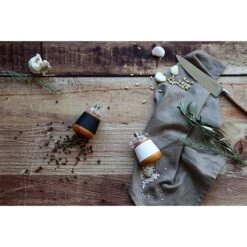 Moulin à Poivre En Bois Effet Cuir Noir 9 Moulin à Poivre En Bois Effet Cuir Noir -Magasin D'Articles De Cuisine 200029 2 1 Moulin a poivre en bois effet cuir noir Ogo