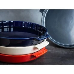 Peugeot Moule à Tarte Céramique Bleu 30 Cm -Magasin D'Articles De Cuisine 201202 2 2 Moule a tarte ceramique bleu 30 cm Peugeot