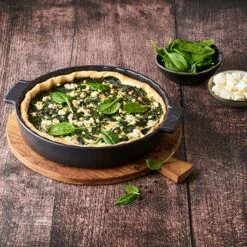 Peugeot Tourtière Céramique Ardoise 28 Cm -Magasin D'Articles De Cuisine 201205 1 3 Tourtiere ceramique ardoise 28 cm Peugeot