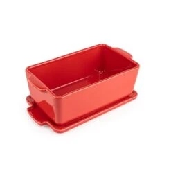 Peugeot Terrine Céramique Rouge 20 Cm 650 Ml -Magasin D'Articles De Cuisine 201208 1 2 Terrine ceramique rouge 20 cm 650 ml Peugeot