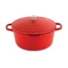 Cocotte Légère Ronde En Fonte D’aluminium 28 Cm 6,7 L Rouge -Magasin D'Articles De Cuisine 203007 0 3 Cocotte legere ronde en fonte d aluminium 28 cm 6 7 L rouge Mathon