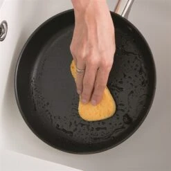 Batterie Poêles Anti-adhérentes Effet Pierre Manche Amovible Et 2 éponges Végétales -Magasin D'Articles De Cuisine 209048 2 3 Batterie poeles anti adherentes Effet Pierre manche amovible et 2 eponges vegetales Mathon