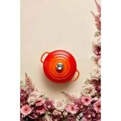 Le Creuset Cocotte Fonte Rond 26 Cm Volcanique -Magasin D'Articles De Cuisine 213185 3 3 Cocotte fonte rond 26 cm volcanique Le Creuset