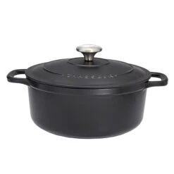 Cocotte Sublime Fonte Rond 6,1 L 28 Cm Noir