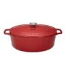 Cocotte Sublime Fonte Ovale 6 L 31 Cm Rouge -Magasin D'Articles De Cuisine 213249 0 4 Cocotte sublime fonte ovale 6 L 31 cm rouge Chasseur
