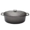 Cocotte Sublime Fonte Ovale 6 L 31 Cm Grise -Magasin D'Articles De Cuisine 213252 0 3 Cocotte Sublime fonte ovale 6 L 31 cm grise Chasseur