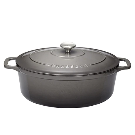 Cocotte Sublime Fonte Ovale 6 L 31 Cm Grise 3 Cocotte Sublime Fonte Ovale 6 L 31 Cm Grise
