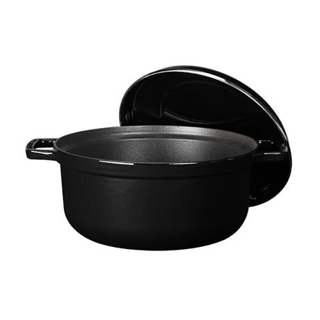 Invicta Cocotte Bistrot Noir 2 à 4 Personnes 20 Cm 6 Invicta Cocotte Bistrot Noir 2 à 4 Personnes 20 Cm – Image 4