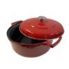 Invicta Cocotte Bistrot Rouge 28 Cm 1 Invicta Cocotte Bistrot Rouge 28 Cm -Magasin D'Articles De Cuisine 213264 0 2 Cocotte Bistrot rouge 28 cm Invicta