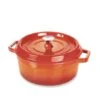 Cocotte En Fonte Ronde 28 Cm 5,6 L Coloris Orange 1 Cocotte En Fonte Ronde 28 Cm 5,6 L Coloris Orange -Magasin D'Articles De Cuisine 223000 0 5 Cocotte en fonte ronde 28 cm 5 6 L coloris orange Mathon