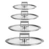 4 Couvercles Verre Poignée Carrée Strate 14 à 20 Cm -Magasin D'Articles De Cuisine 24904 0 3 4 Couvercles verre poignee carree Strate 14 a 20 cm Cristel