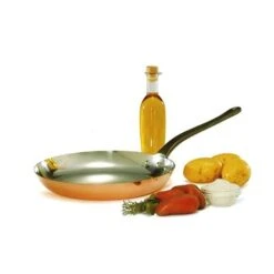 Poêle à Frire En Cuivre Massif 28 Cm -Magasin D'Articles De Cuisine 26117 1 2 Poele a frire en cuivre massif 28 cm Baumalu