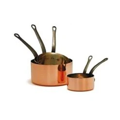 Casserole En Cuivre Massif 20 Cm -Magasin D'Articles De Cuisine 26416 1 2 Casserole en cuivre massif 20 cm Baumalu