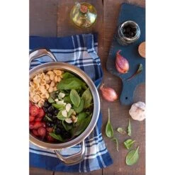 Insert Cuit Vapeur Inox 24 Cm -Magasin D'Articles De Cuisine 270012 3 3 Insert cuit vapeur inox 24 cm Ecovitam