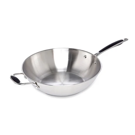 Wok Tout Inox 30 Cm Excell'Inox 3 Wok Tout Inox 30 Cm Excell'Inox