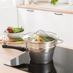 Panier Vapeur Multidiamètre 20, 22, 24 Cm -Magasin D'Articles De Cuisine 274020 2 2 Panier vapeur multidiametre 20 22 24 cm Mathon