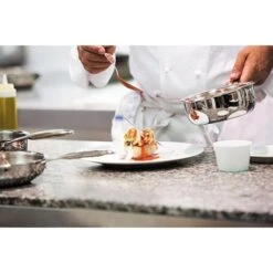 Casserole Inox Castel'Pro 20 Cm -Magasin D'Articles De Cuisine 274062 3 4 Casserole inox Castel Pro 20 cm Cristel