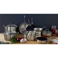 Faitout Inox Avec Couvercle Excell'inox 28 Cm 13,5 L -Magasin D'Articles De Cuisine 27663 3 2 Faitout inox avec couvercle Excell inox 28 cm 13 5 L Mathon