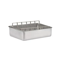 Plat à Four Smart Grill 36 X 25 X 8 Cm Et Grille Barbecue -Magasin D'Articles De Cuisine 278033 3 1 Plat a four Smart Grill 36 x 25 x 8 cm et grille barbecue Inoxriv