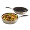 Set Poêle Et Sauteuse Antiadhérentes Inox Excell'Inox 24 Cm -Magasin D'Articles De Cuisine 279032 0 4 Set Poele et sauteuse antiadherentes inox Excell Inox 24 cm Mathon
