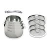 BEKA Lot De 4 Casseroles Evolution Et Un Manche + 4 Couvercles 14 à 20 Cm -Magasin D'Articles De Cuisine 279133 0 1 Lot de 4 casseroles Evolution et un manche 4 couvercles 14 a 20 cm Beka