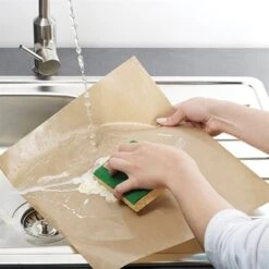 Feuille De Protection Pour Four Anti-adhérente Et Réutilisable -Magasin D'Articles De Cuisine 30011 4 6 Feuille de protection pour four anti adherente et reutilisable Mathon