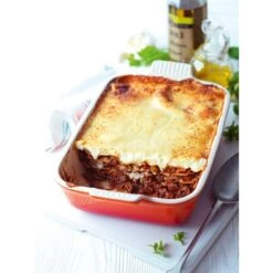 Le Creuset Plat Rectangulaire Céramique 26 Cm Cerise -Magasin D'Articles De Cuisine 301015 1 3 Plat rectangulaire ceramique 26 cm Cerise Le Creuset