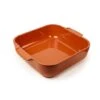 Peugeot Plat Carré Céramique Terracotta 28 Cm -Magasin D'Articles De Cuisine 301325 0 2 Plat carre ceramique terracotta 28 cm Peugeot