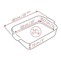 Peugeot Plat à Four Céramique Appolia Rectangulaire Noir Mat 40 Cm -Magasin D'Articles De Cuisine 301368 2 3 Plat a four ceramique Appolia rectangulaire noir mat 40 cm Peugeot