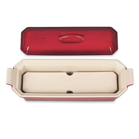 Le Creuset Terrine 31,5 Cm 1,1 L Cerise 4 Le Creuset Terrine 31,5 Cm 1,1 L Cerise – Image 2