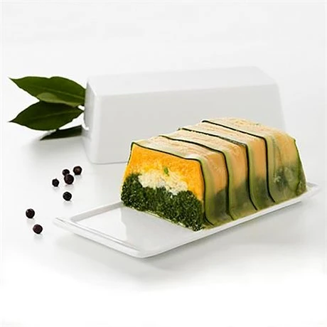 Terrine Rectangulaire Avec Couvercle/plateau "Grands Classiques" 19,7 Cm 60 Cl Blanc 4 Terrine Rectangulaire Avec Couvercle/plateau "Grands Classiques" 19,7 Cm 60 Cl Blanc – Image 2