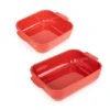 Peugeot Set 2 Petits Plats à Four Rouge Céramique 21 Et 25cm -Magasin D'Articles De Cuisine 309023 0 2 Set 2 petits plats a four rouge ceramique 21 et 25cm Peugeot