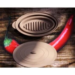 Papillote Rétractable Fond Vapeur En Silicone 30 Cm 1,5 L -Magasin D'Articles De Cuisine 35145 3 5 Papillote retractable fond vapeur en silicone 30 cm 1 5 L Mathon