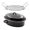 BEKA Lot Roaster Roasty'Cook 38 Cm + Grille -Magasin D'Articles De Cuisine 389006 0 1 Lot roaster Roasty Cook 38 cm grille Beka