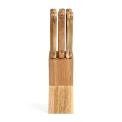 LIVOO Bloc De 6 Couteaux à Steak En Bois 8 LIVOO Bloc De 6 Couteaux à Steak En Bois -Magasin D'Articles De Cuisine 411005 1 3 Bloc de 6 couteaux a steak en bois Livoo