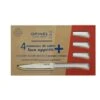 Opinel Coffret 4 Couteaux De Table Lame Micro-dentée 11 Cm Bon Appétit Plus Nuage -Magasin D'Articles De Cuisine 419002 0 2 Coffret 4 couteaux de table lame micro dentee 11 cm Bon Appetit Plus nuage Opinel