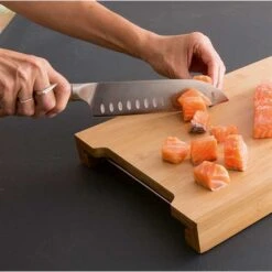 Set De 4 Couteaux Bois D'acacia Et Lame Inox 9 Set De 4 Couteaux Bois D'acacia Et Lame Inox -Magasin D'Articles De Cuisine 471071 2 3 Set de 4 couteaux bois d acacia et lame inox Mathon