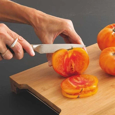 Set De 4 Couteaux Bois D'acacia Et Lame Inox 7 Set De 4 Couteaux Bois D'acacia Et Lame Inox – Image 5