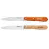 Opinel Set 2 Couteaux Office Lames Lisses Inox Coloris Mandarine Et Naturel -Magasin D'Articles De Cuisine 471900 0 1 Set 2 couteaux office lames lisses inox coloris mandarine et naturel Opinel