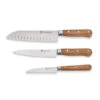 Set Couteau D'office + Couteau De Chef + Santoku En Bois D'olivier Et Lame Inox -Magasin D'Articles De Cuisine 479027 0 1 Set couteau d office couteau de chef santoku en bois d olivier et lame inox Mathon