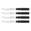 Set De 4 Couteaux à Steak 11 Cm Noir 1 Set De 4 Couteaux à Steak 11 Cm Noir -Magasin D'Articles De Cuisine 479030 0 1 Set de 4 couteaux a steak 11 cm noir Nogent