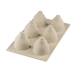 Silikomart Moule Silicone 3D 6 Mini Gâteaux Fraise -Magasin D'Articles De Cuisine 511122 2 2 Moule silicone 3D 6 mini gateaux fraise Silikomart